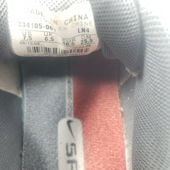 Nike Shox NZ Sparq Red/GreyWhite/White Mens Size - Picture 9 of 9